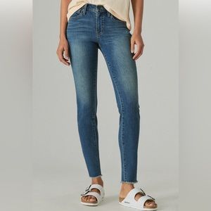 Lucky Brand Mid Rise Skinny Jeans